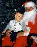 James Christopher Ross with Santa