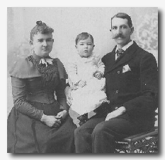 LAWTON Family Picture, Hattie, Wilbur, Fayette