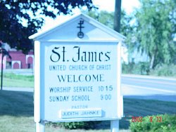 Picture of the St James sign