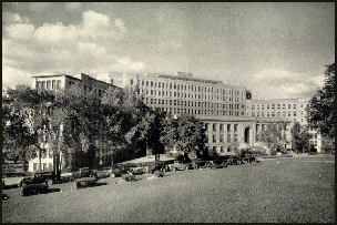 1932 picture of the University of Michigan Hospital