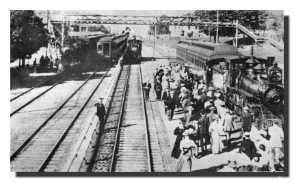 The Suburban Trains c1905