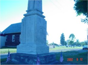 Picture of the Sharon Center Cemetery